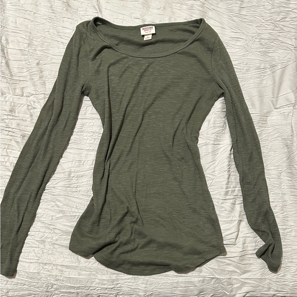Mesh Green Long Sleeve